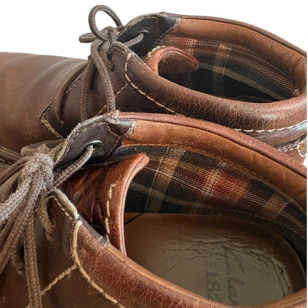 Clarks Stratton Limit‎ Mens Dark Brown Leather Chukka Ankle Boots Size 7.5 M